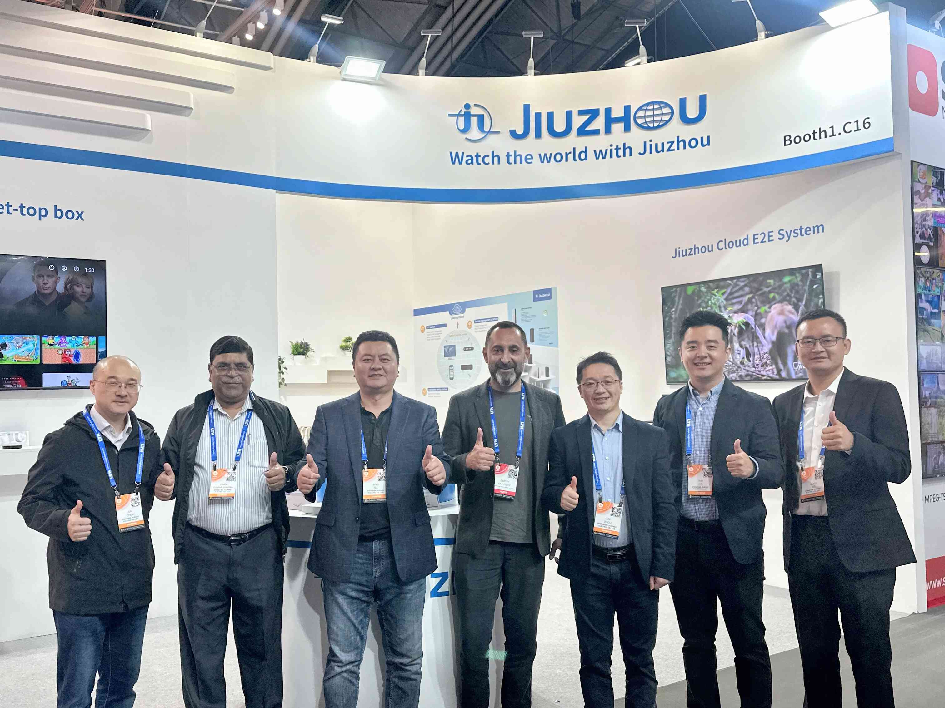 闪耀亮相IBC 开拓市场新机遇